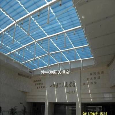 内折叠天棚帘呼伦贝尔商场